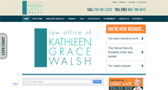Desktop Screenshot of kgw-law.com